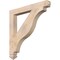 Ekena Millwork Funston Arts & Crafts Smooth Bracket, Douglas Fir, 3 1/2"W x 32"D x 32"H BKT04X32X32FST03SDF - alternate 1